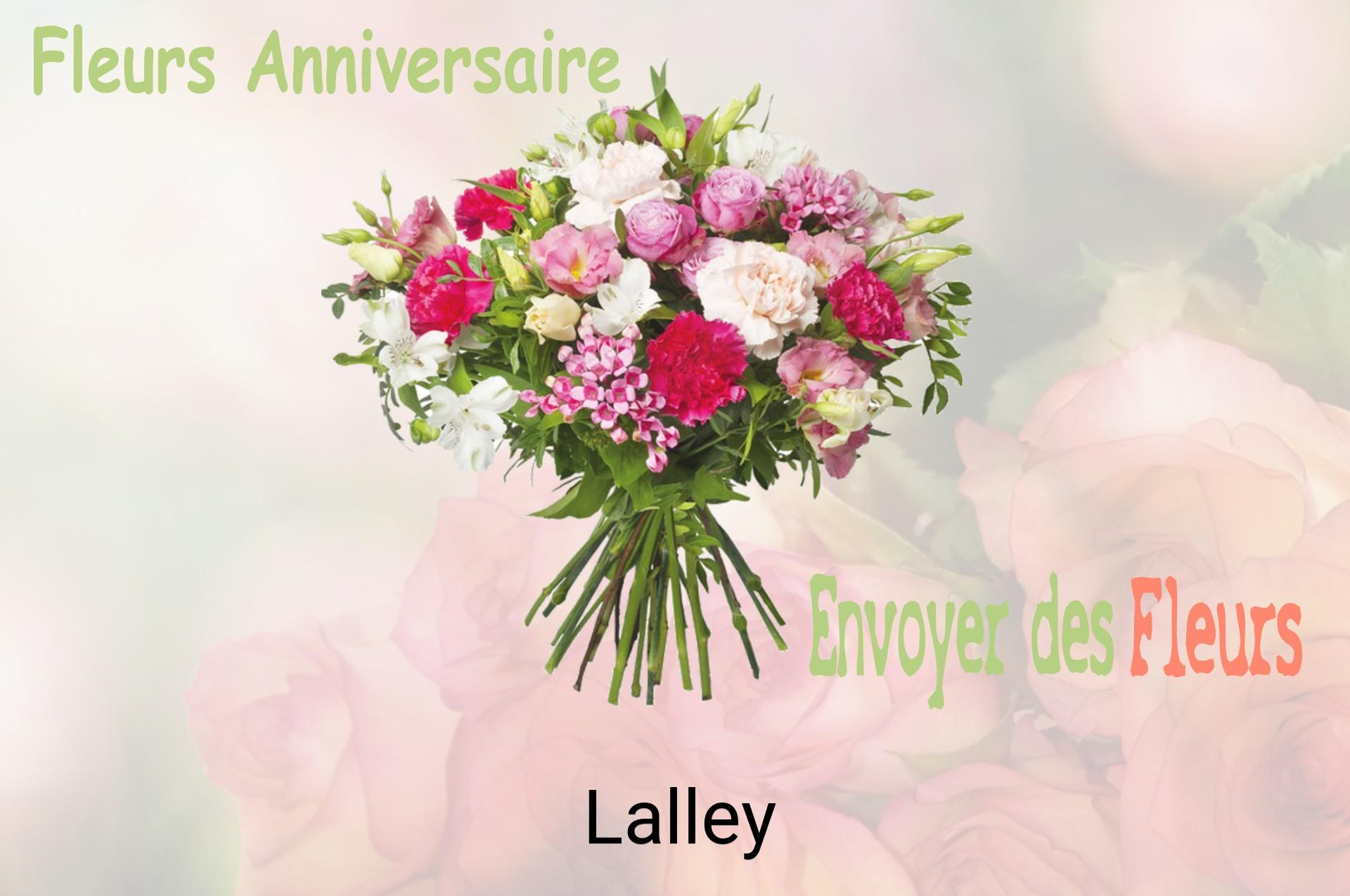 Bouquet de fleurs d’anniversaire livré à Lalley